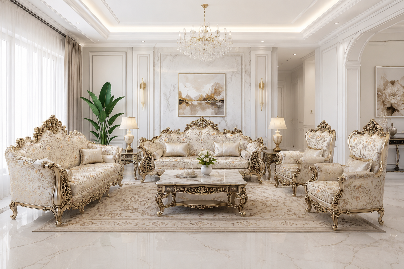 Savoy Emerald Velvet Sectional